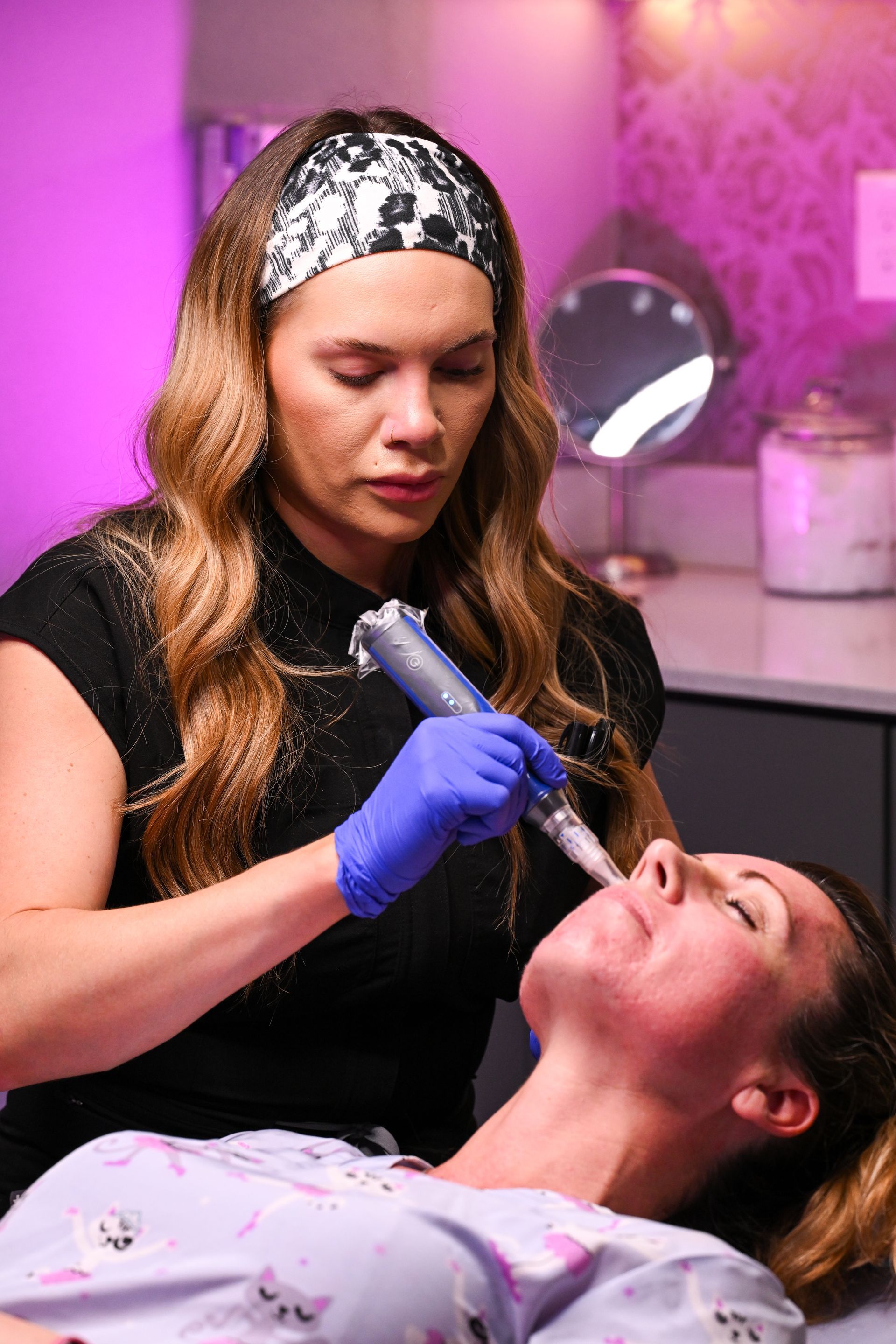 You will see an improvement in wrinkles, fine lines, undereye circles and hollowness, evens out hyperpigmentation, brown spots, and melisma. You can also improve scars from acne or trauma, softens stretch marks, evens skin tone, firms and smoothens skin texture giving you younger looking skin with a glow.